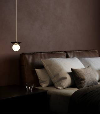 Orbit Stone Pendant Light