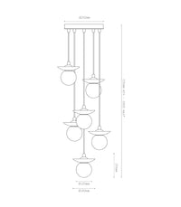 Antique Brass/Black Marble - Additional Image