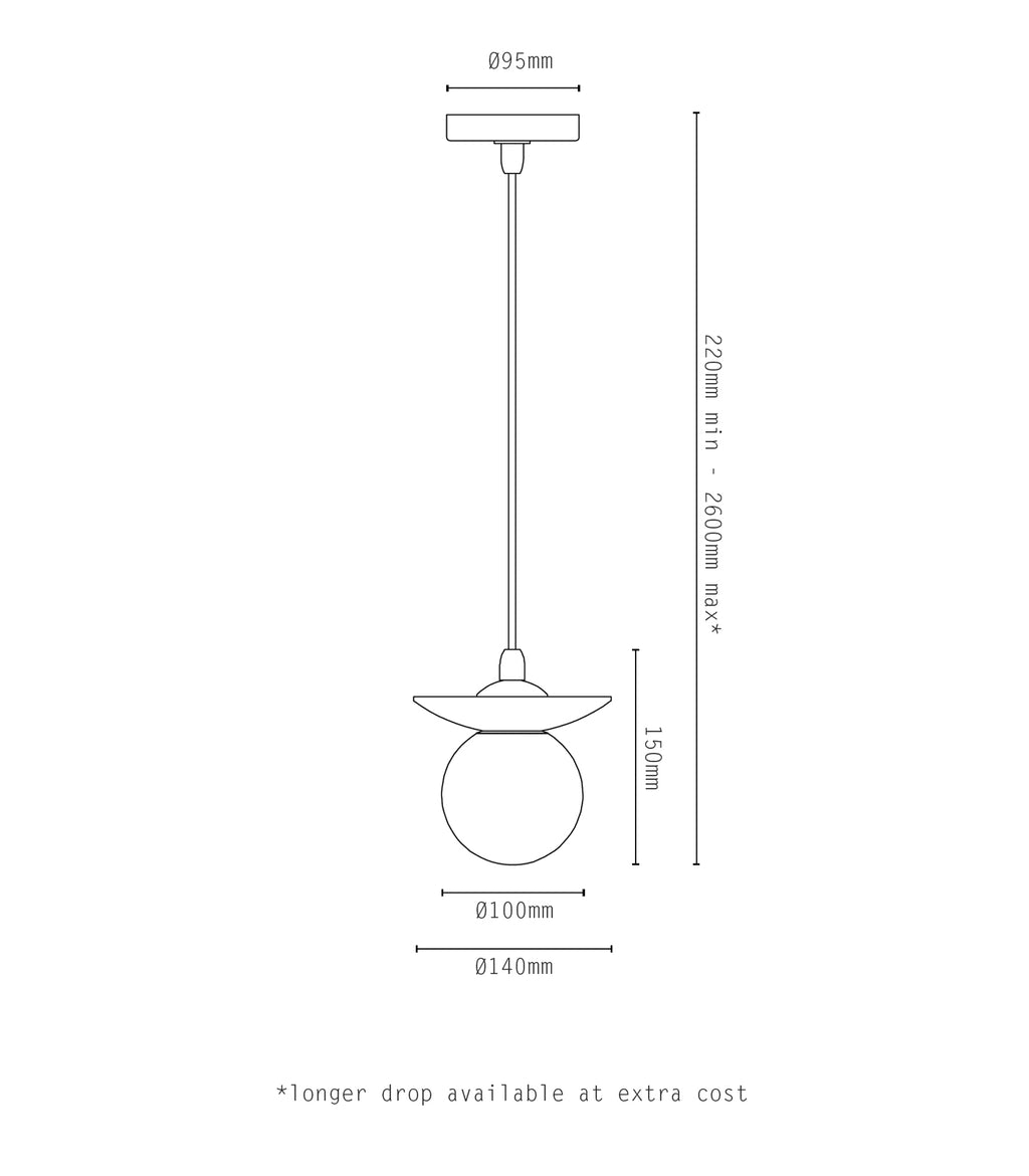 Ridged Antique Brass / Cable - Additional Image