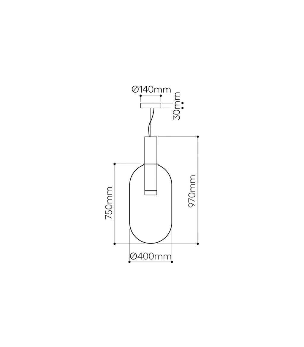 Phenomena Capsule Pendant Light