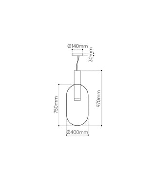 Phenomena Capsule Pendant Light