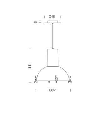 Projecteur Outdoor Pendant Light