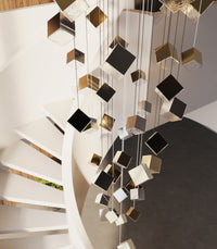 Pyrite Pendant Light