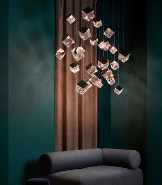 Pyrite Pendant Light