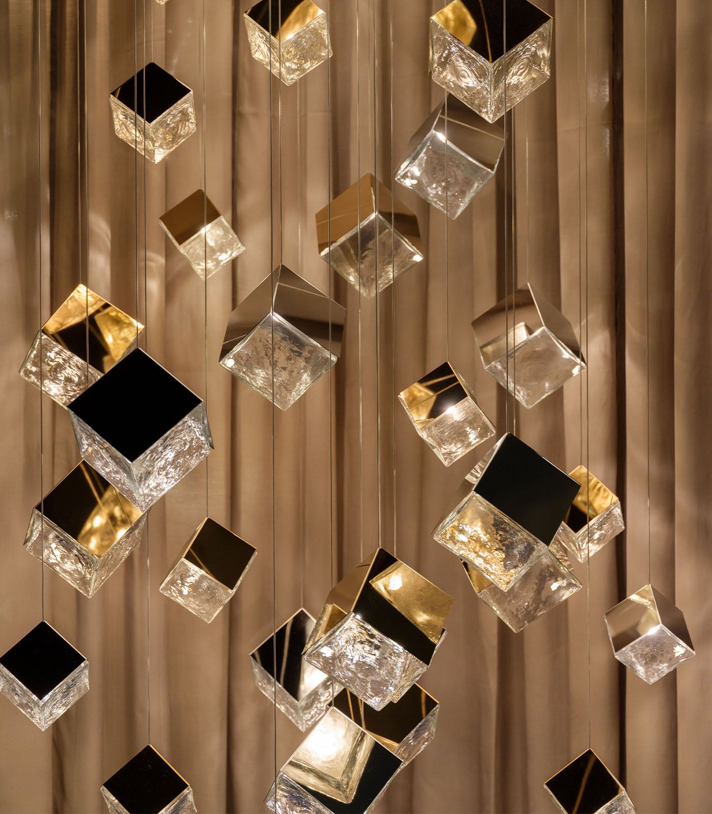 Pyrite Pendant Light