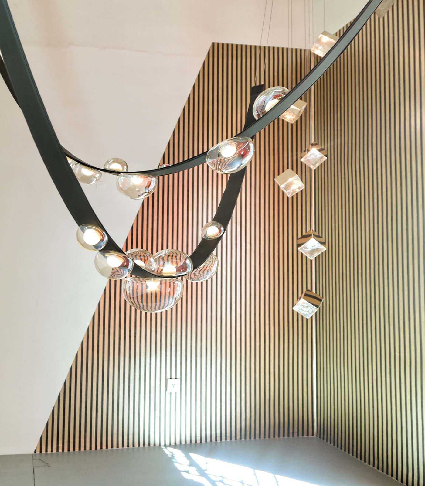 Pyrite Pendant Light