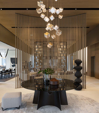 Pyrite Pendant Light