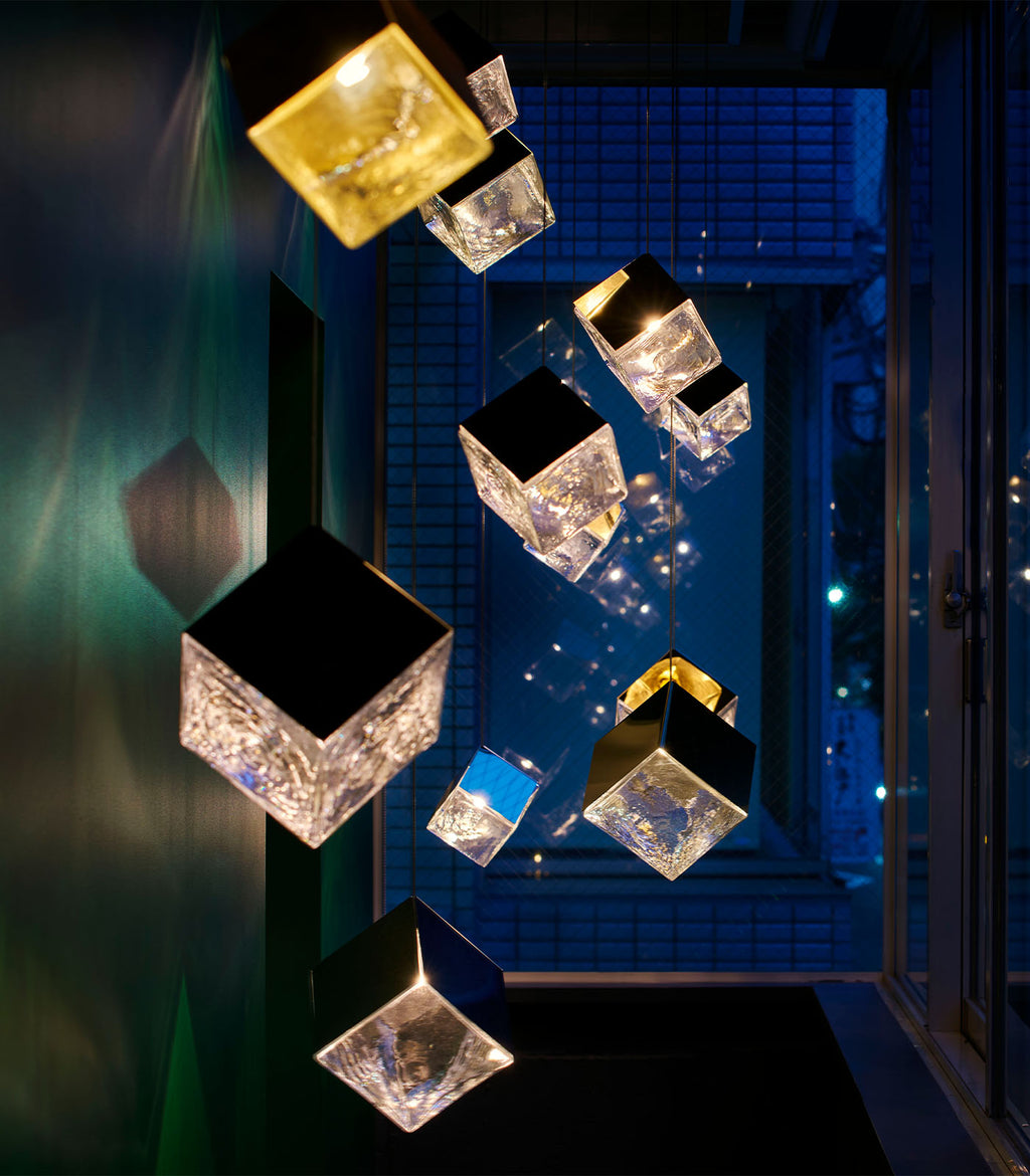 Pyrite Pendant Light