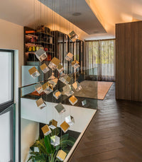 Pyrite Pendant Light