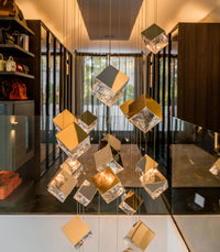 Pyrite Pendant Light