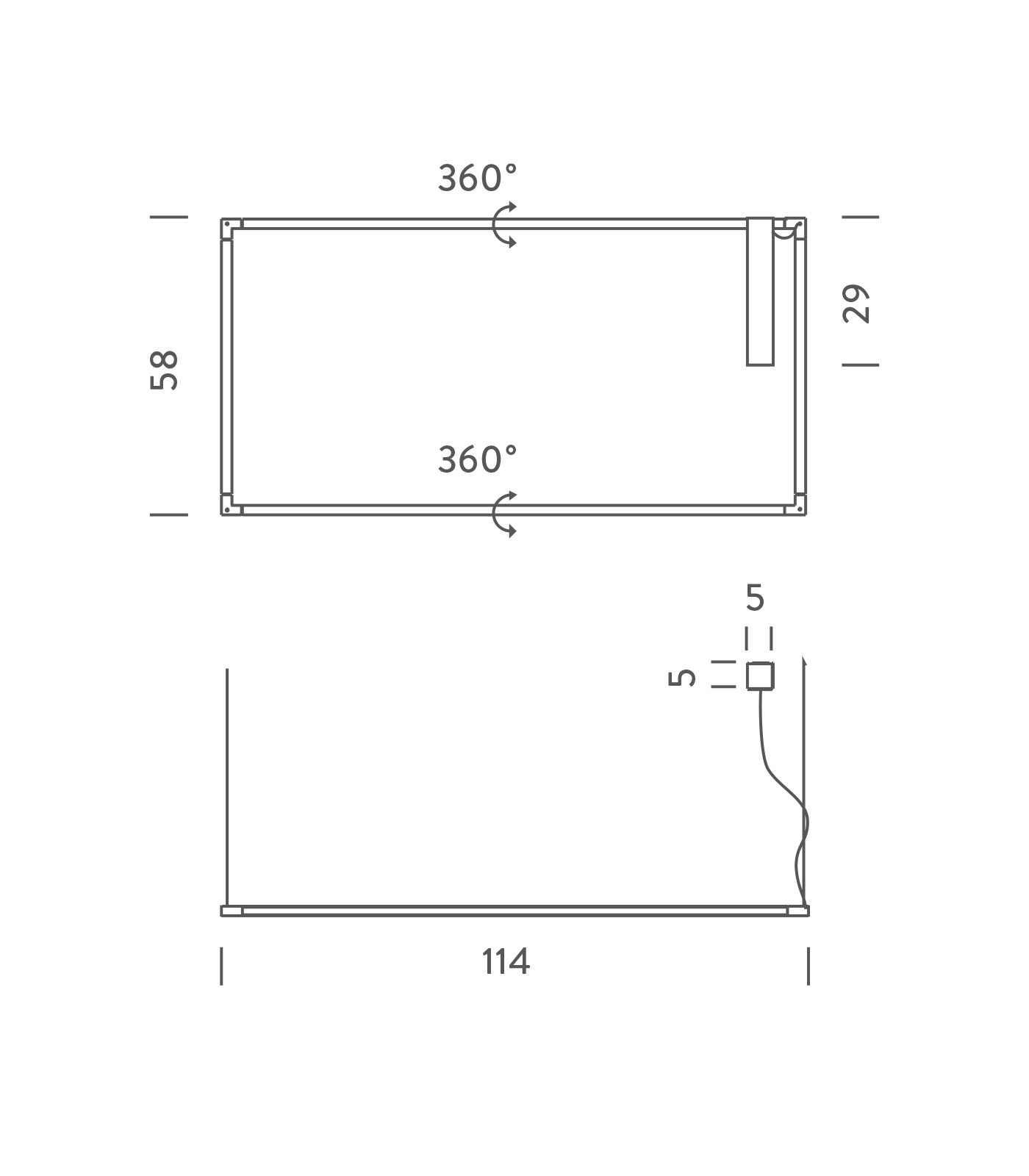Spigolo Linear Pendant Light