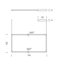 Spigolo Vertical Pendant Light