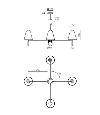 Stor 4lt Pendant Light