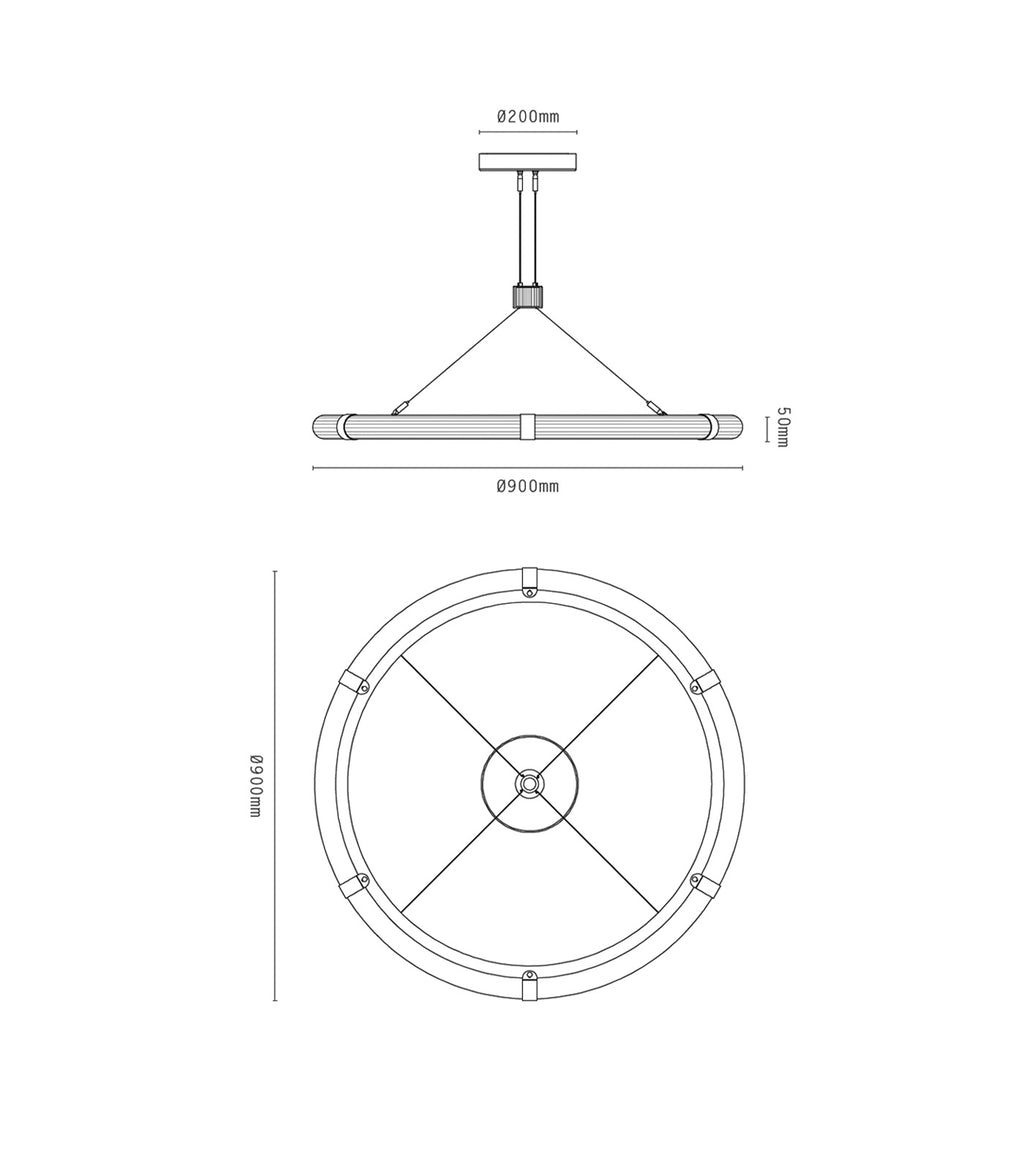 90 / Antique Brass - Additional Image