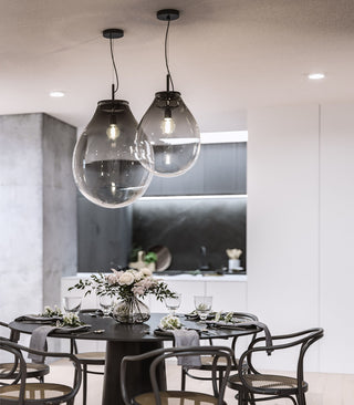 Tim Black Pendant Light