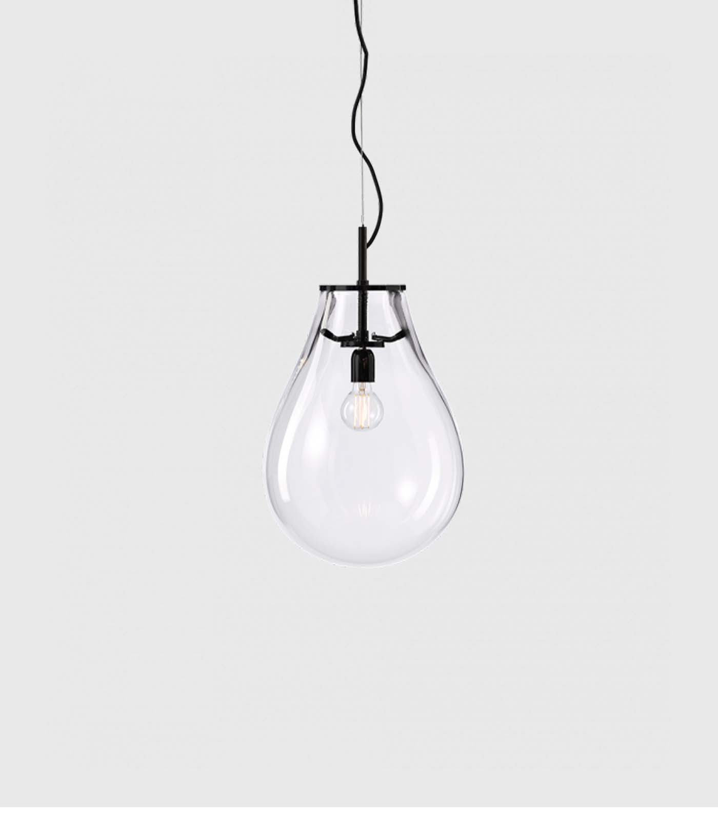 Tim Black Pendant Light