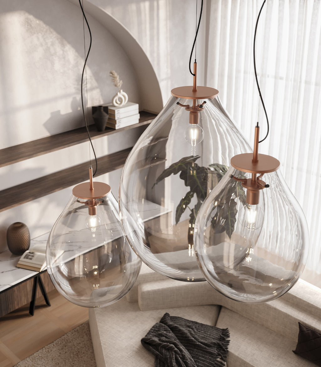 Tim Copper Pendant Light