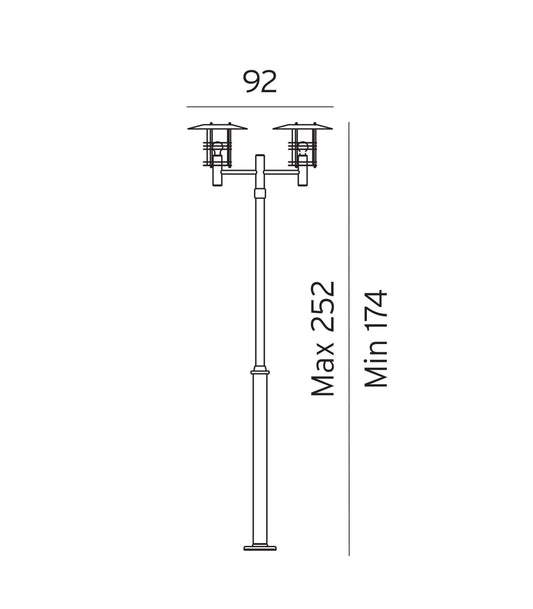 Stockholm Pole Light