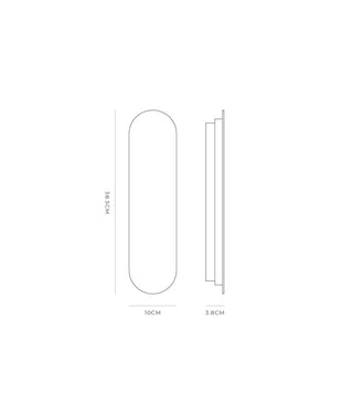 Shadow Long Wall Light