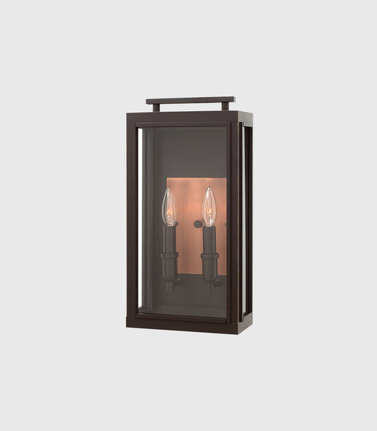 Sutcliffe 2lt Wall Light