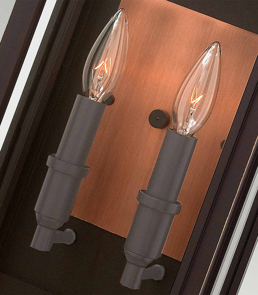 Sutcliffe 2lt Wall Light