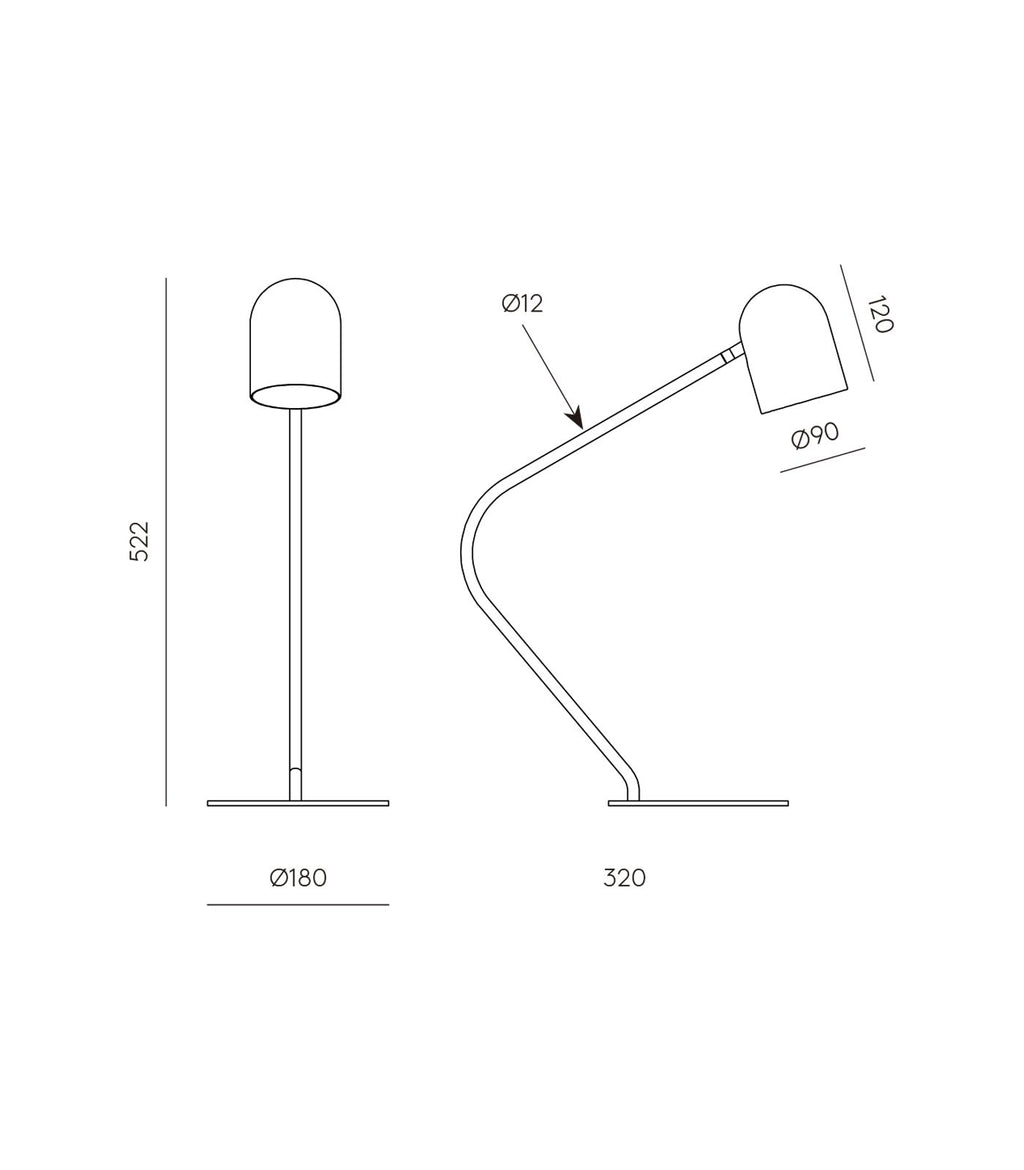 Pipe Table Lamp