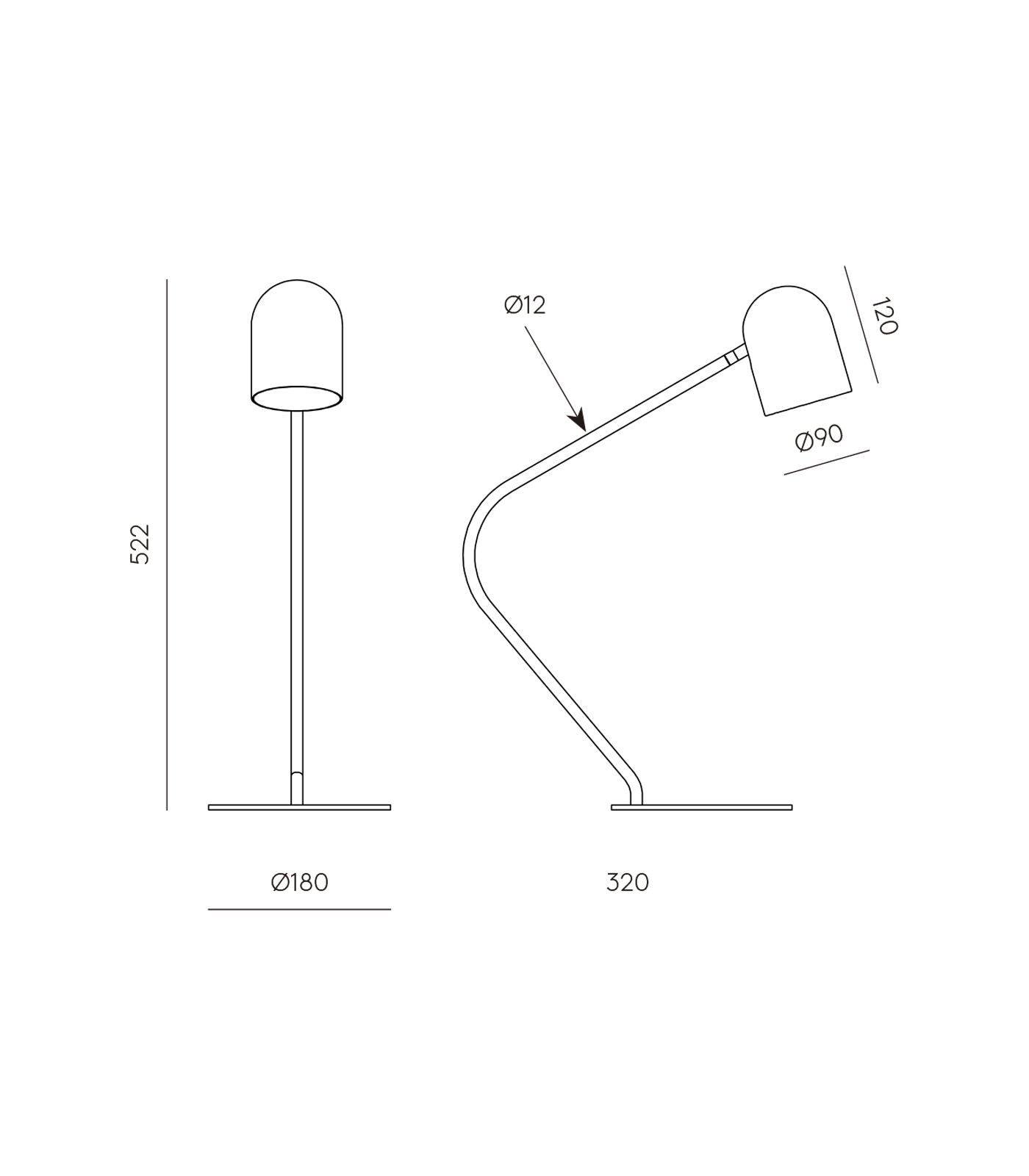 Pipe Table Lamp