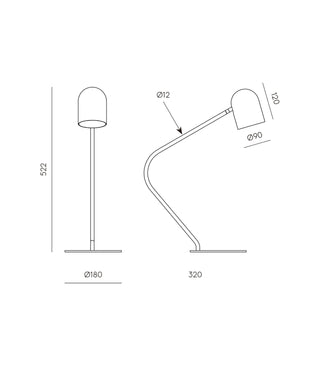Pipe Table Lamp