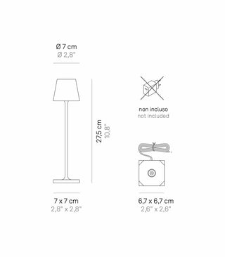 Poldina Micro Metallic Table Lamp