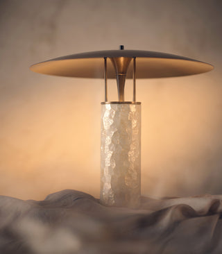 Luna Capiz Table Lamp