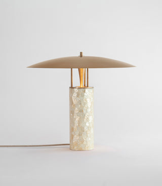 Luna Capiz Table Lamp