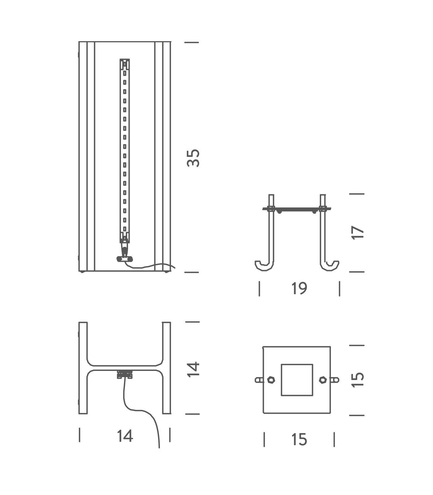 Mais Plus Outdoor Table Lamp
