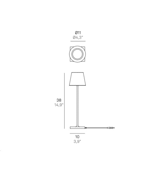 Poldina 230V Table Lamp