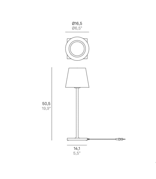 Poldina 230V Table Lamp