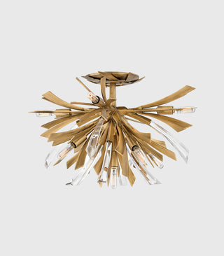 Vida 9lt Semi-Flush Ceiling Light