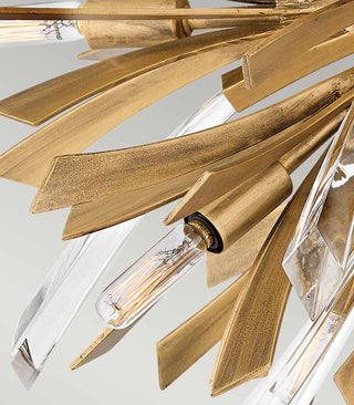 Vida 9lt Semi-Flush Ceiling Light