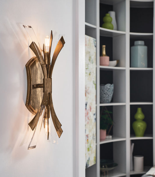 Vida 2lt Wall Light