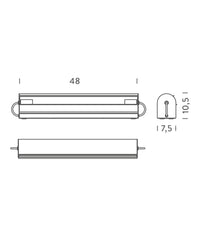 Applique Cylindrique Wall Light