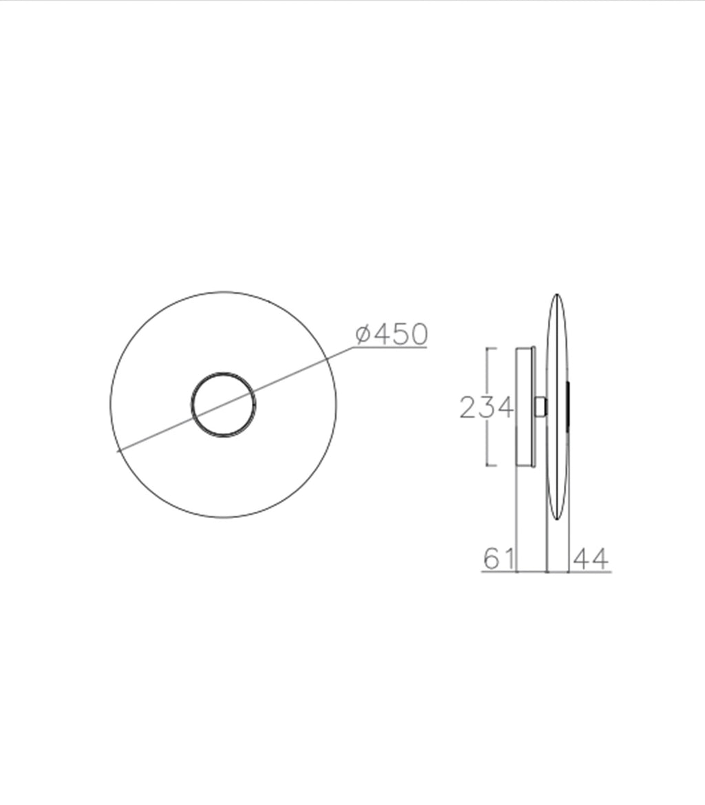 Medium / Antique Brass - Additional Image