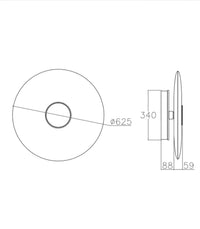 Large / Antique Brass - Additional Image