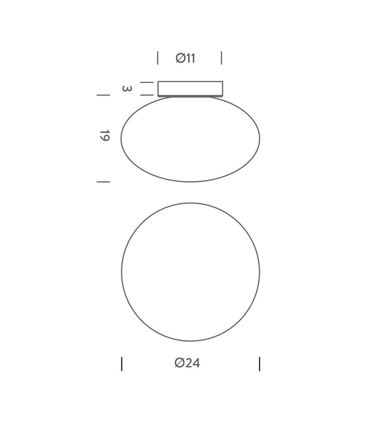 Maga Wall/Ceiling Light