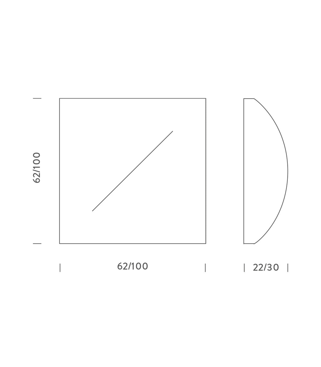 Saori Wall/Ceiling Light