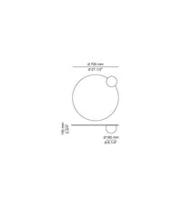 Circ Large Mirror Wall Light