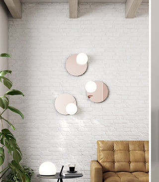 Circ Mirror Wall Light