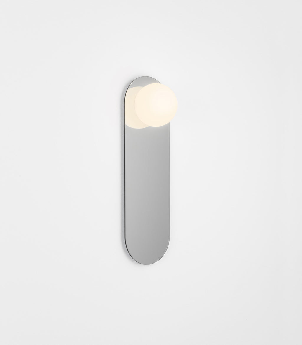 Circ Oval Mirror Wall Light