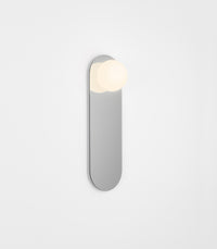 Circ Oval Mirror Wall Light