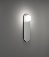Circ Oval Mirror Wall Light