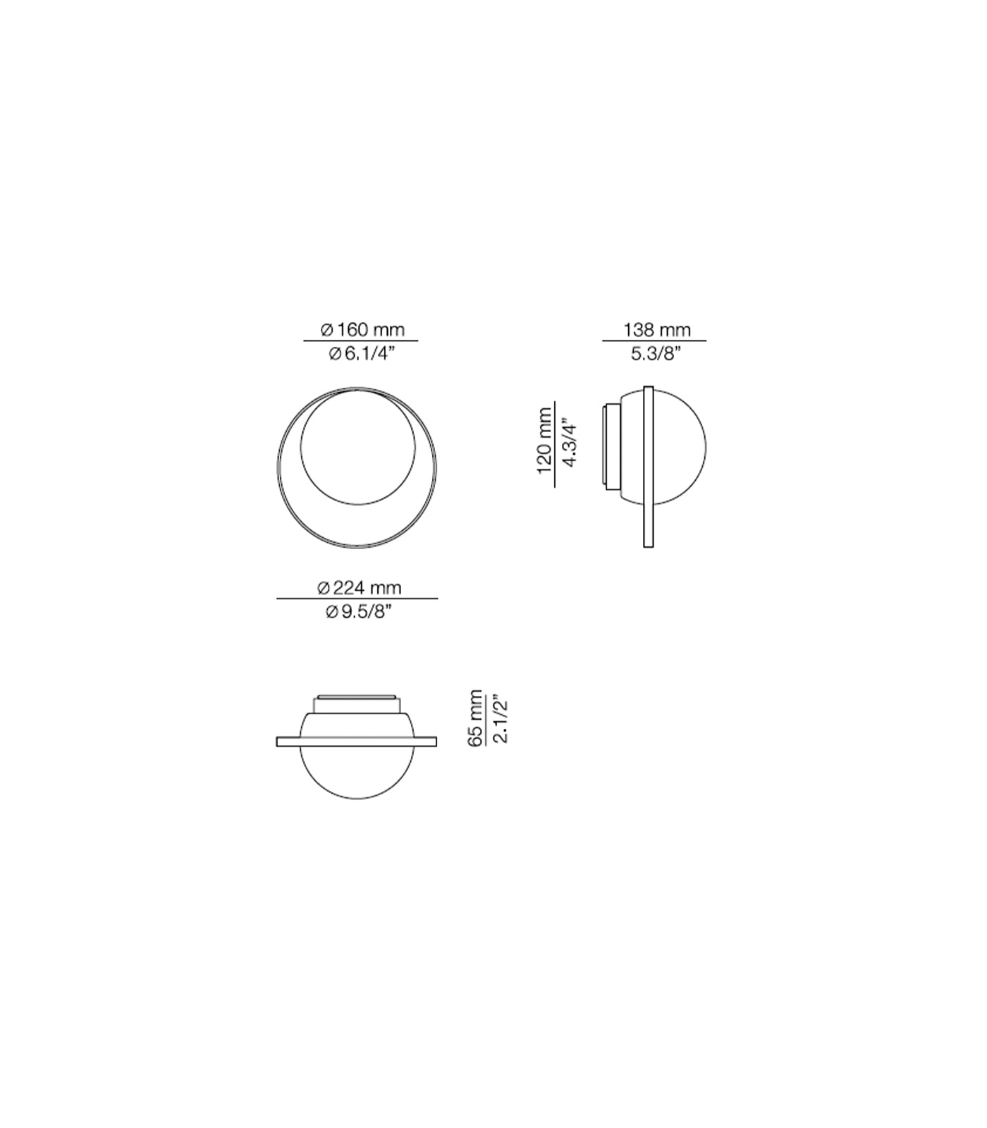 Circ Ring Outdoor Wall Light