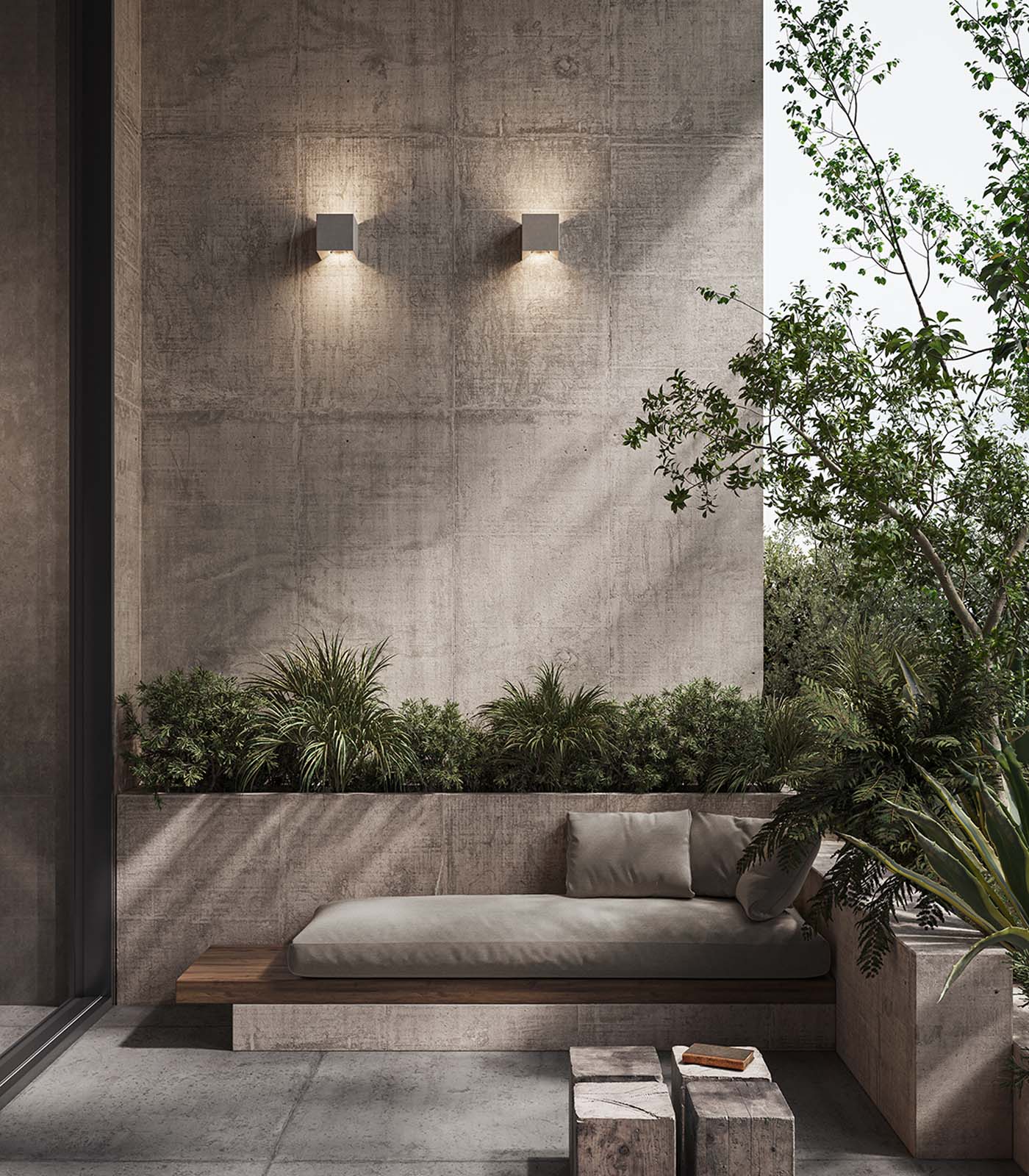Cobu Outdoor Wall Light