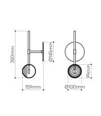 Brushed Gold / Small / Bright Star - Additional Image